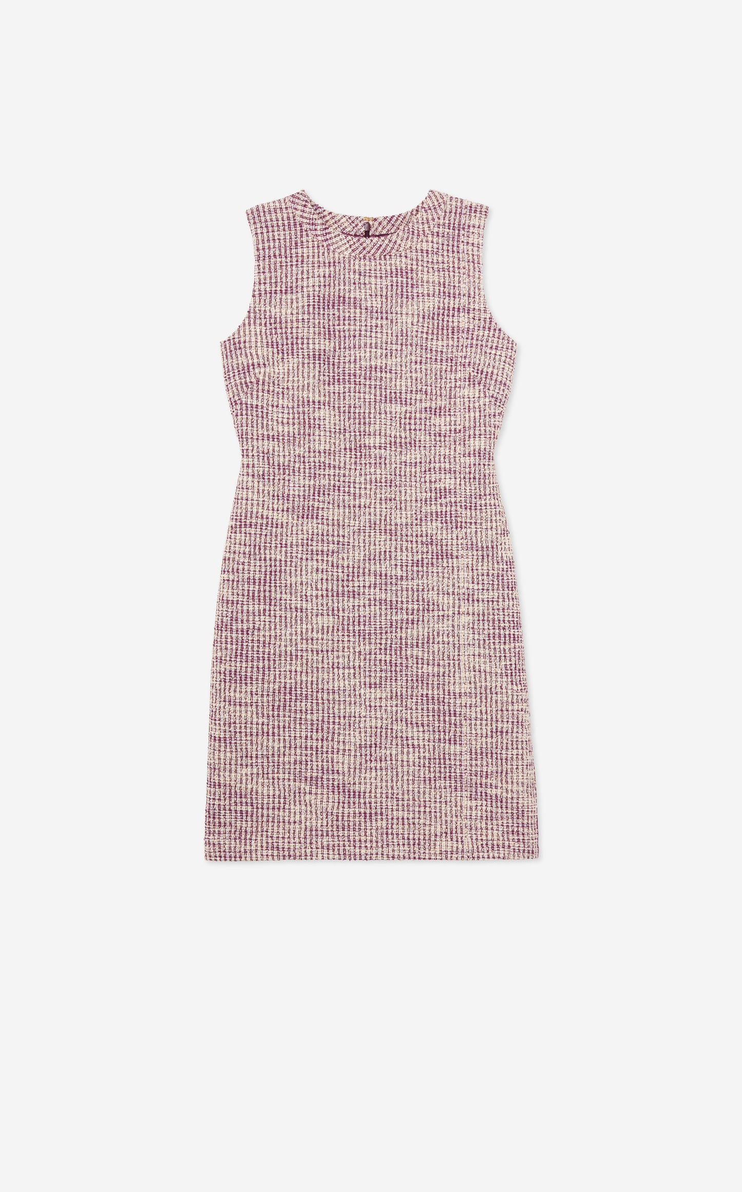 Slub Mouliné Knit Dress