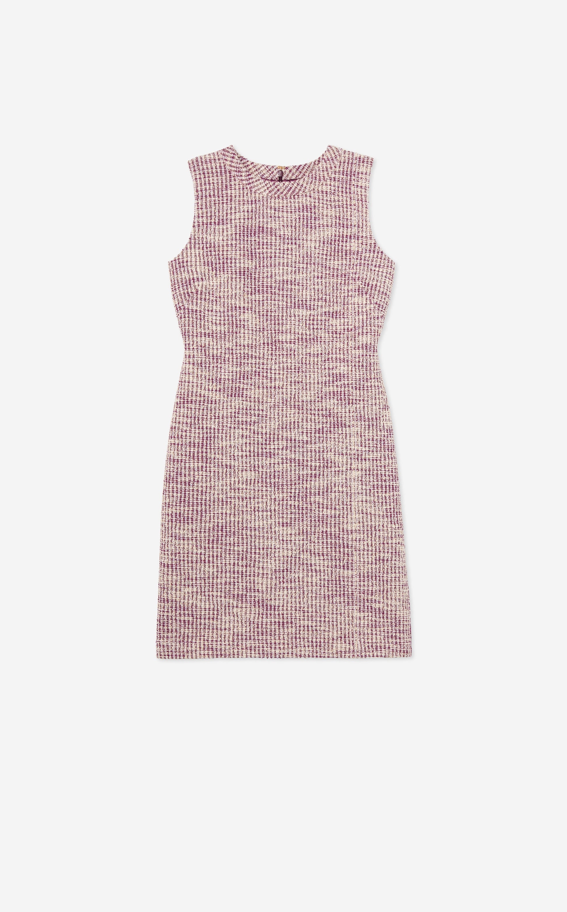 Slub Mouliné Knit Dress