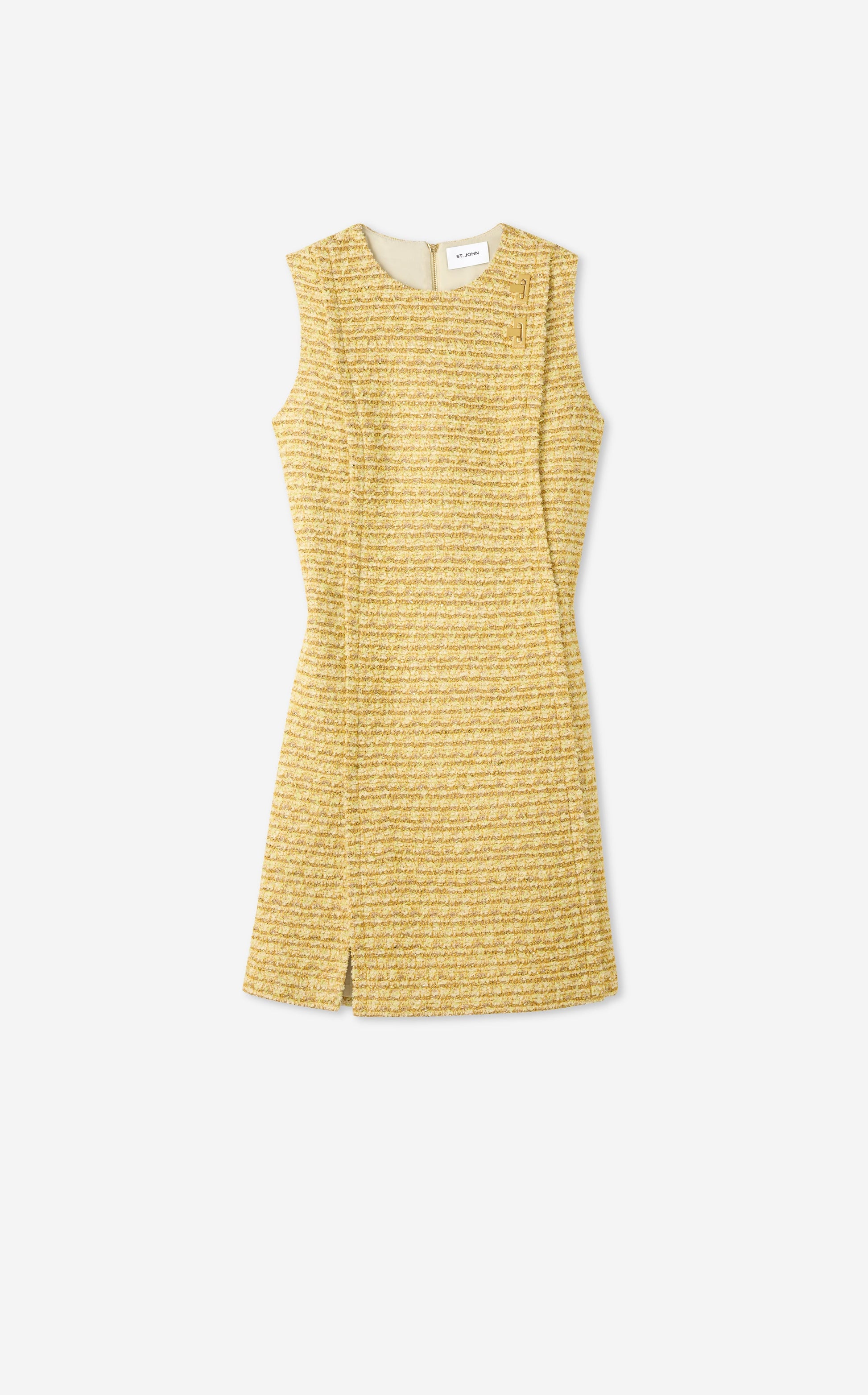 Iconic Textured Tweed Dress