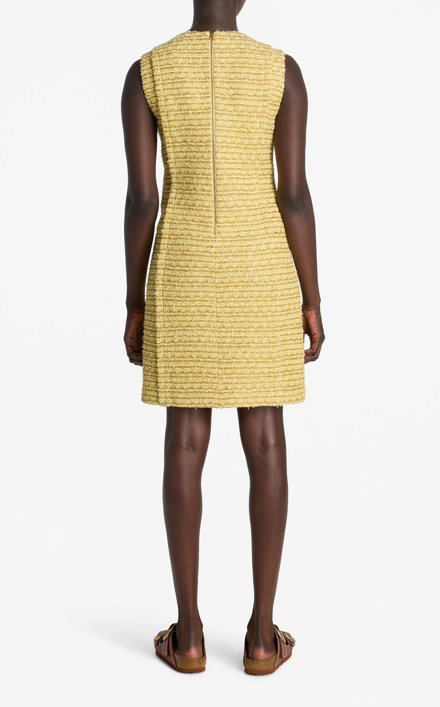 Iconic Textured Tweed Dress