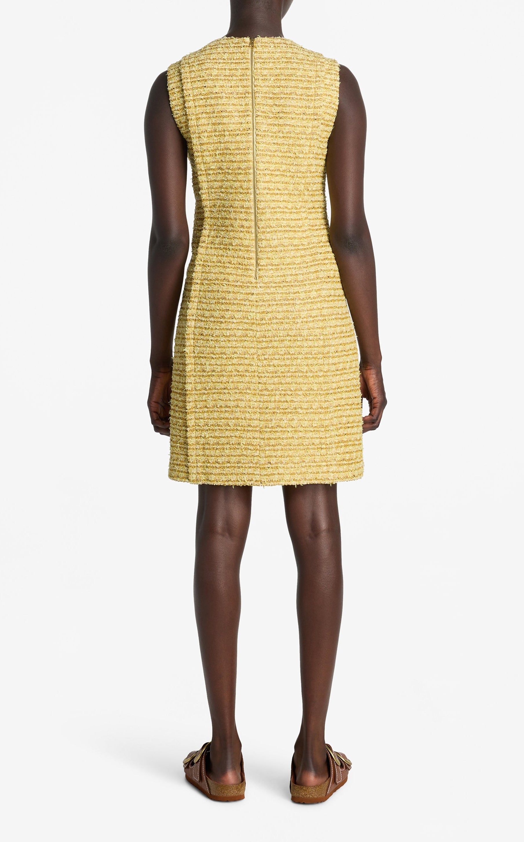 Iconic Textured Tweed Dress