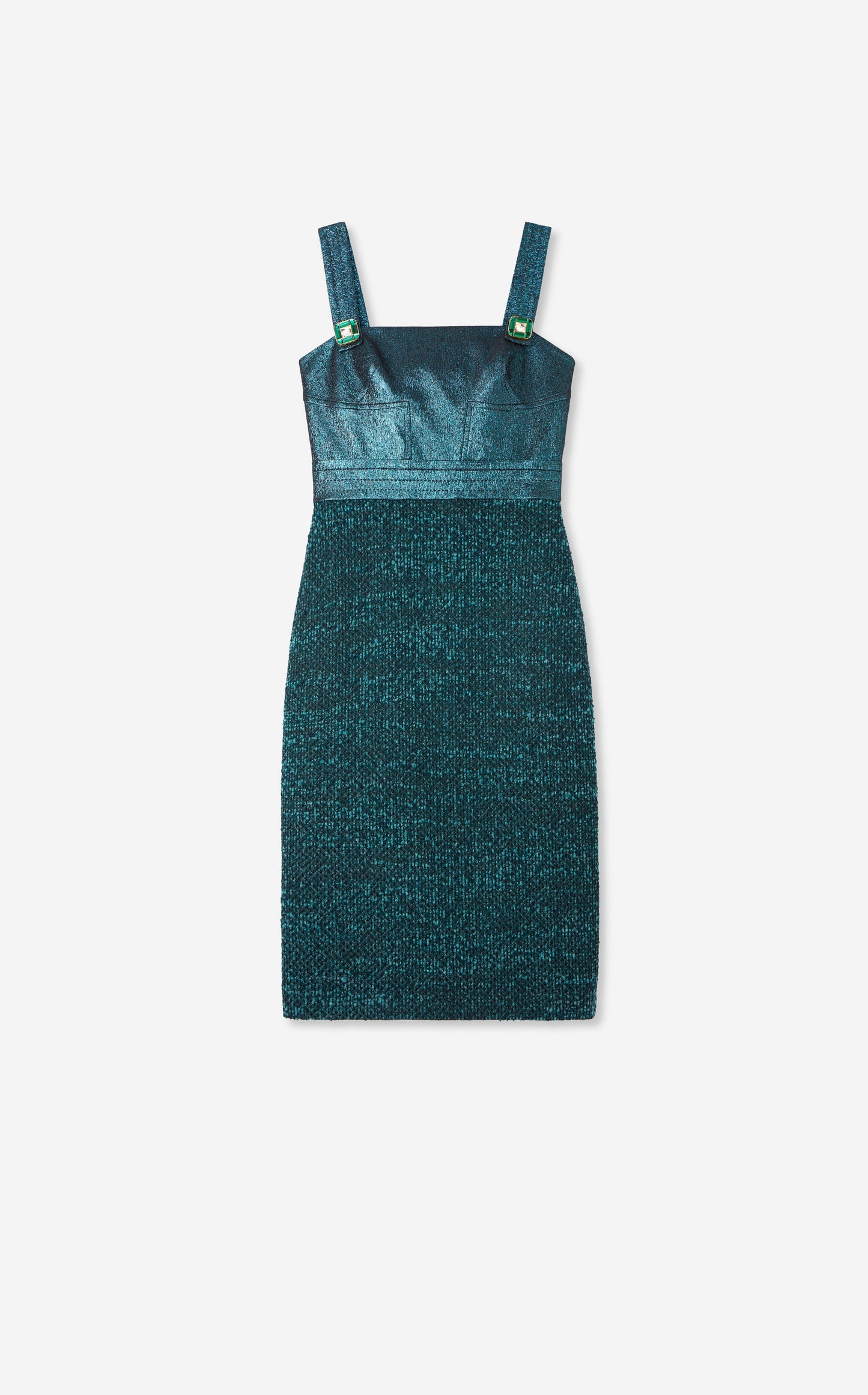 Italian Slub Tweed Dress