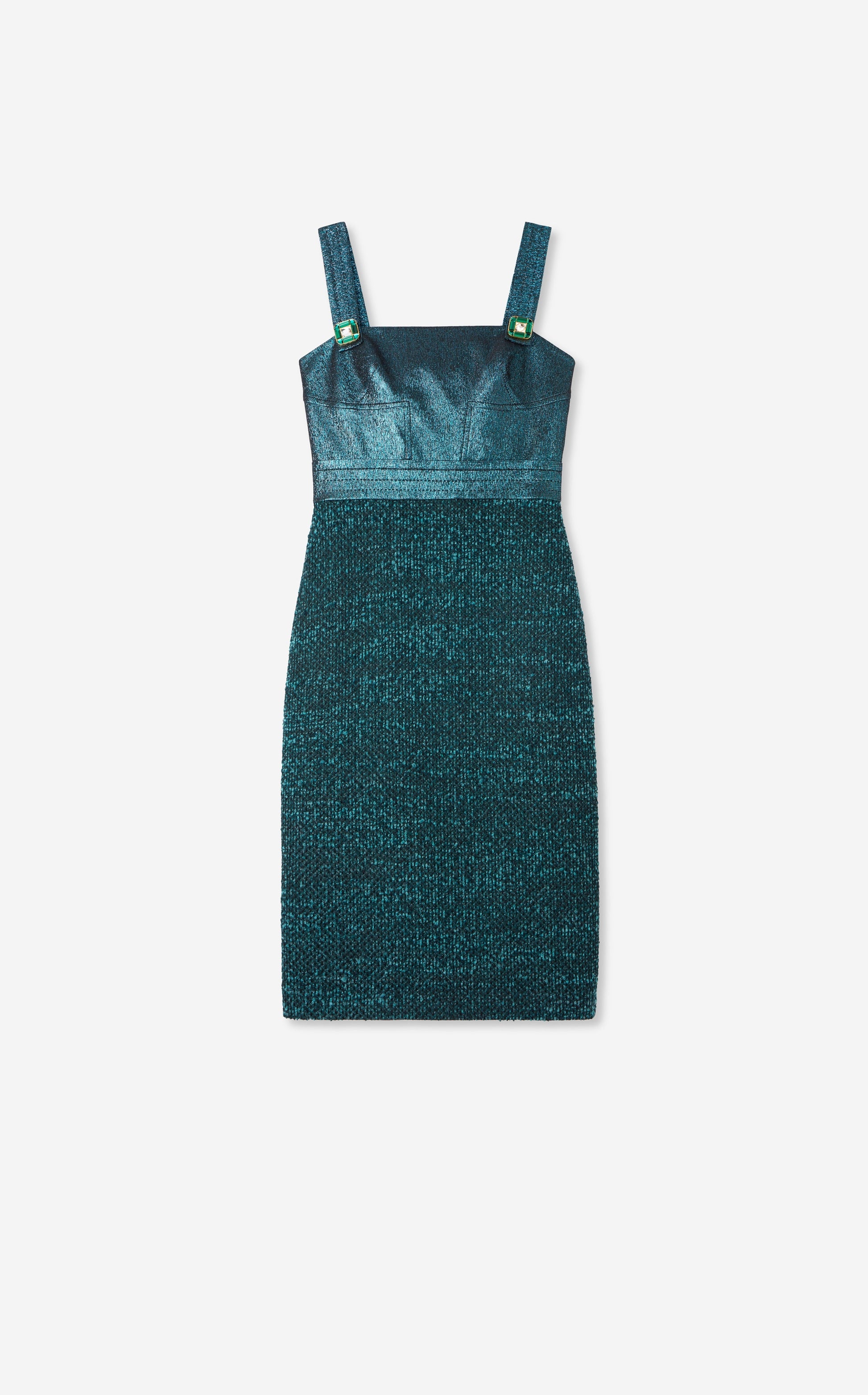 Italian Slub Tweed Dress
