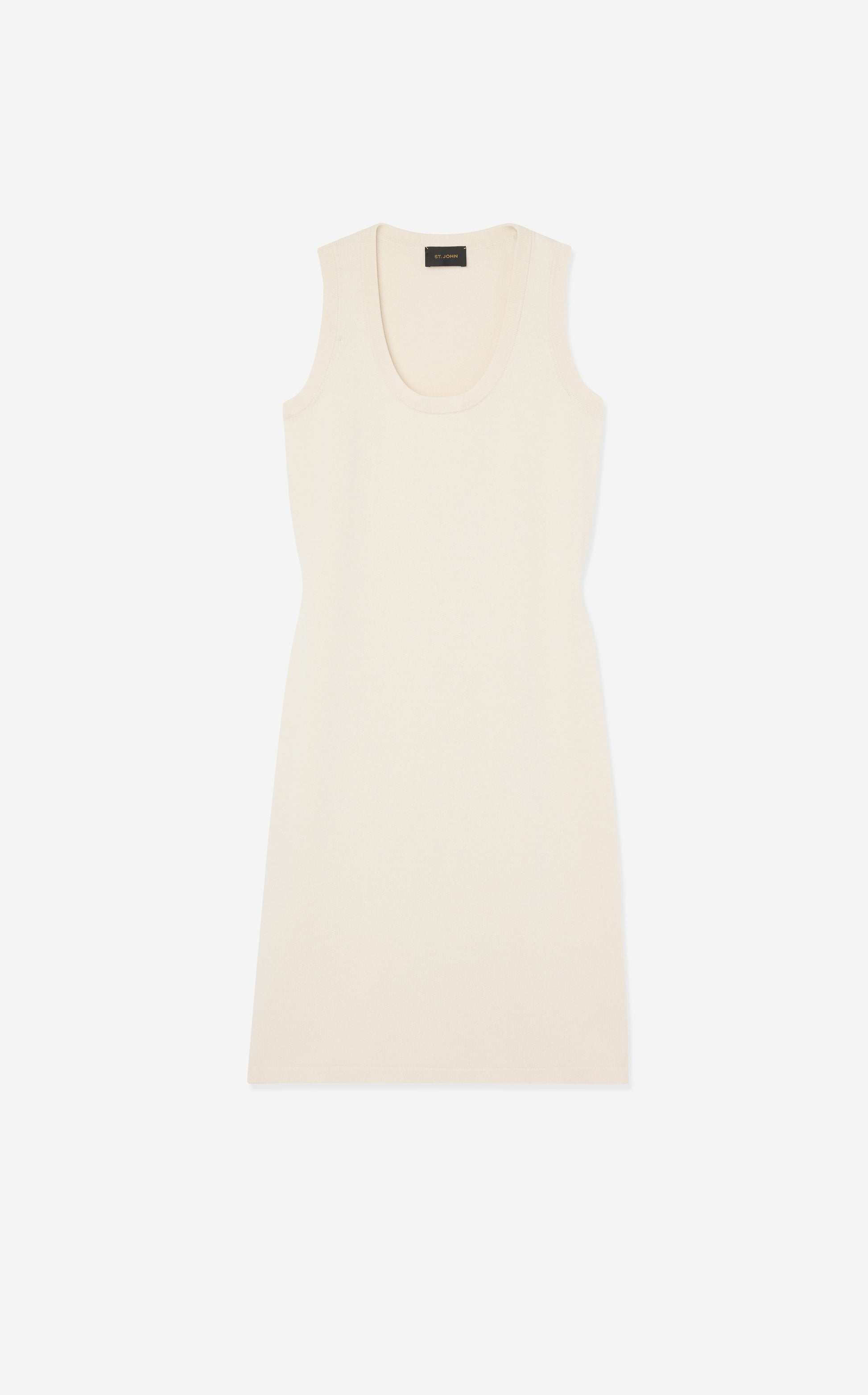 Santiago Knit Scoop Neck Dress – St. John Knits