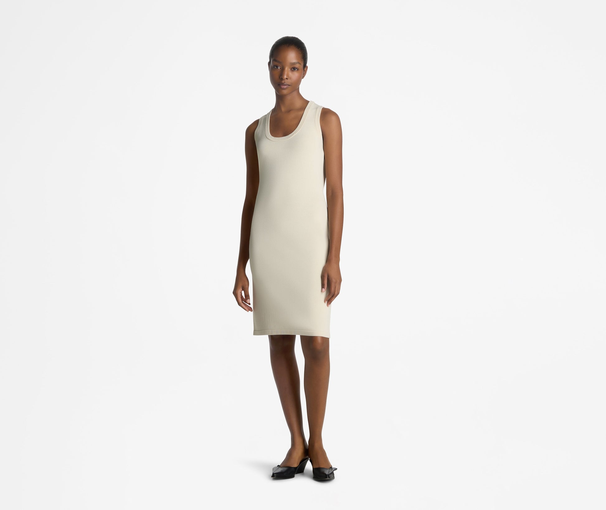 Santiago Knit Scoop Neck Dress St. John Knits Santiago Knit Scoop Neck Dress St. John Knits