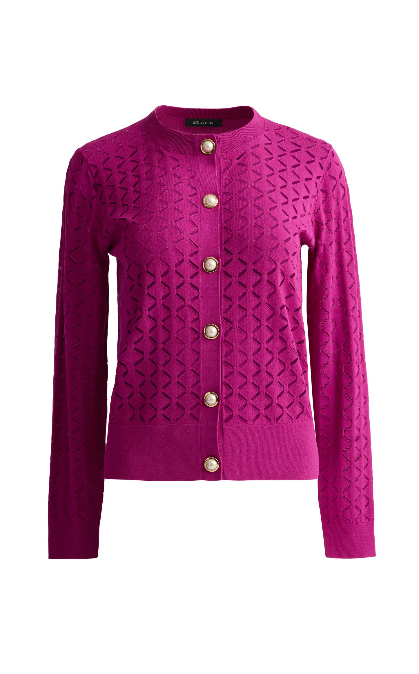 Cutout Detail Knit Cardigan