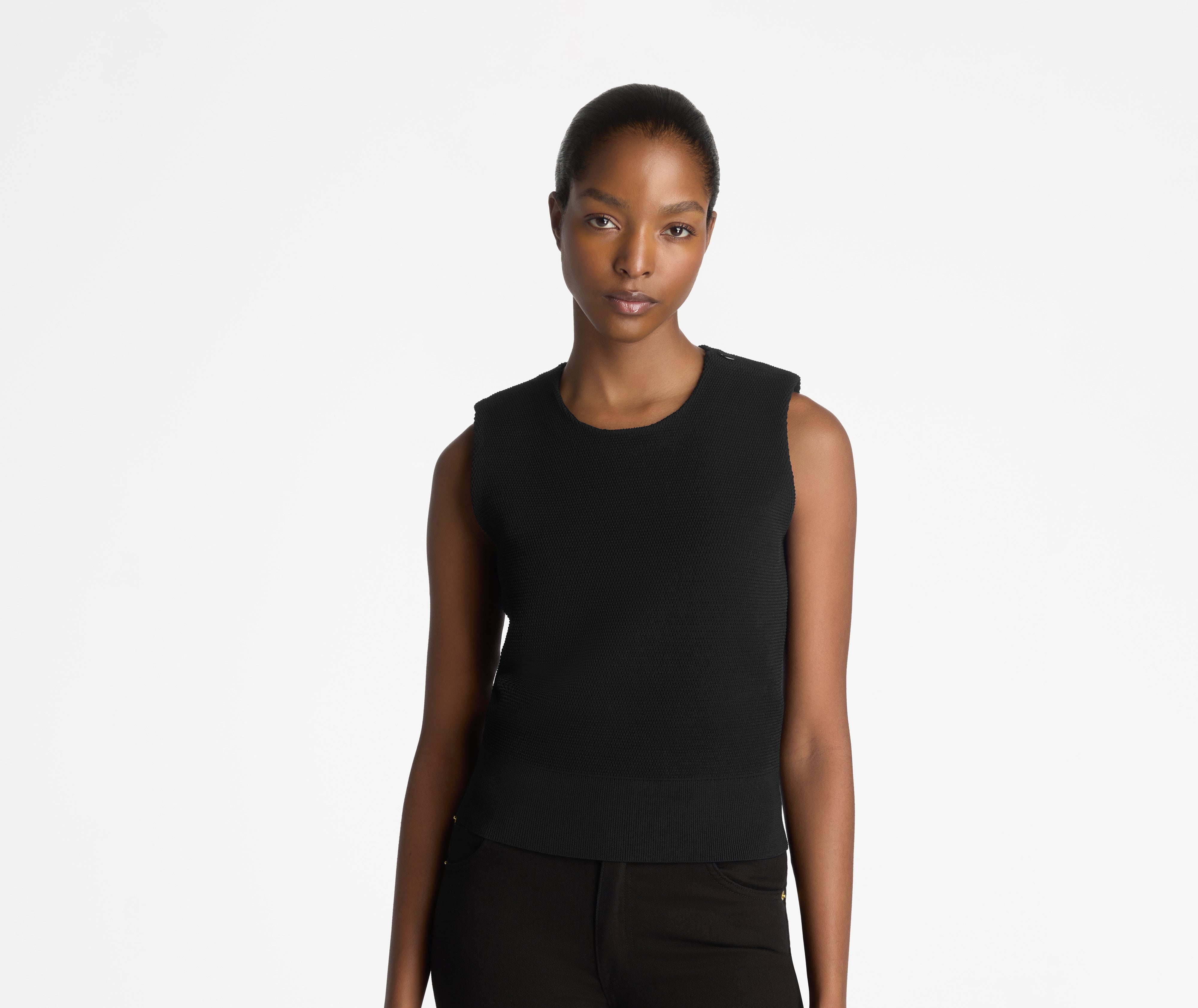 Pique Knit Shell – St. John Knits