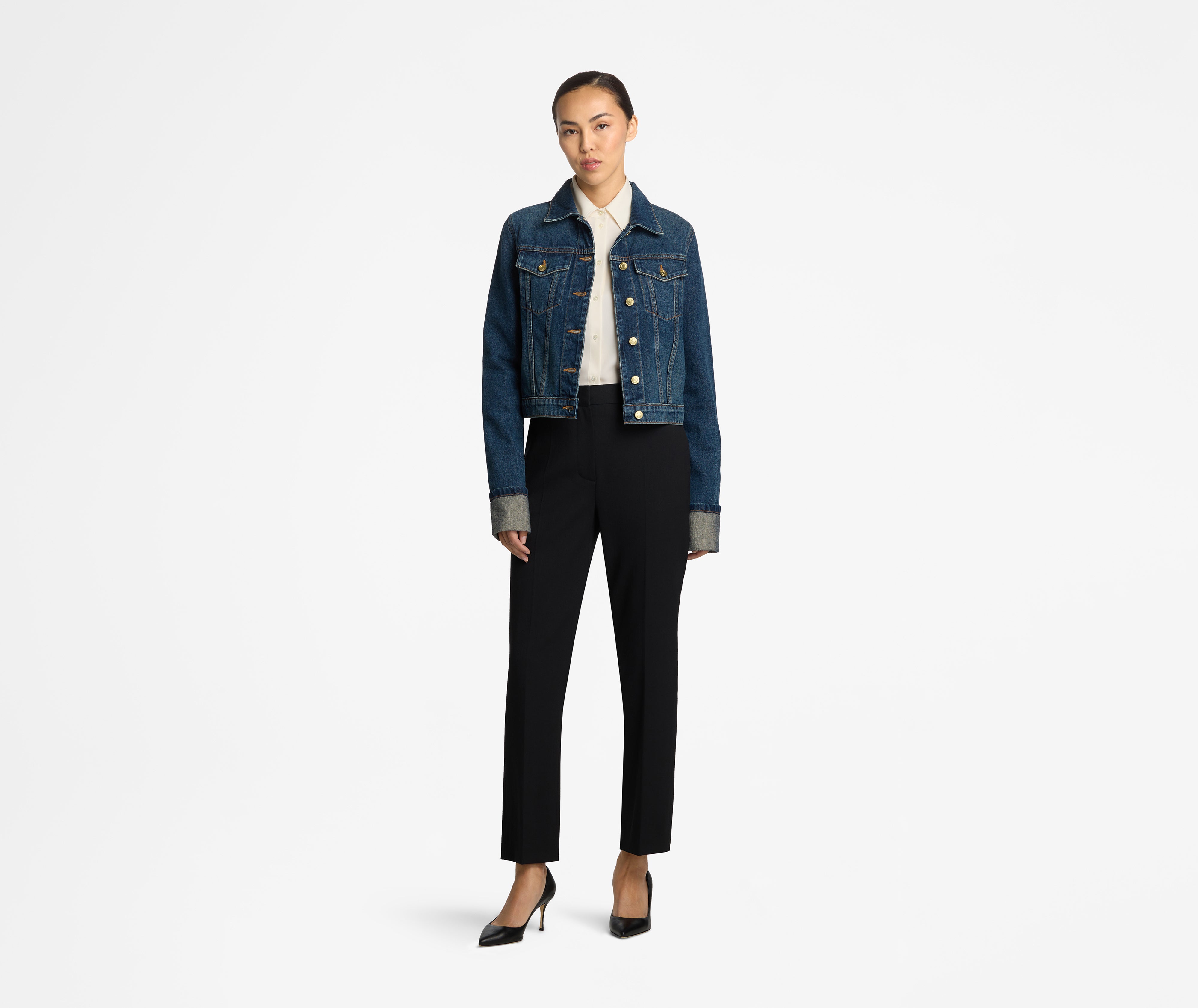 The Melrose Jean Jacket – St. John Knits