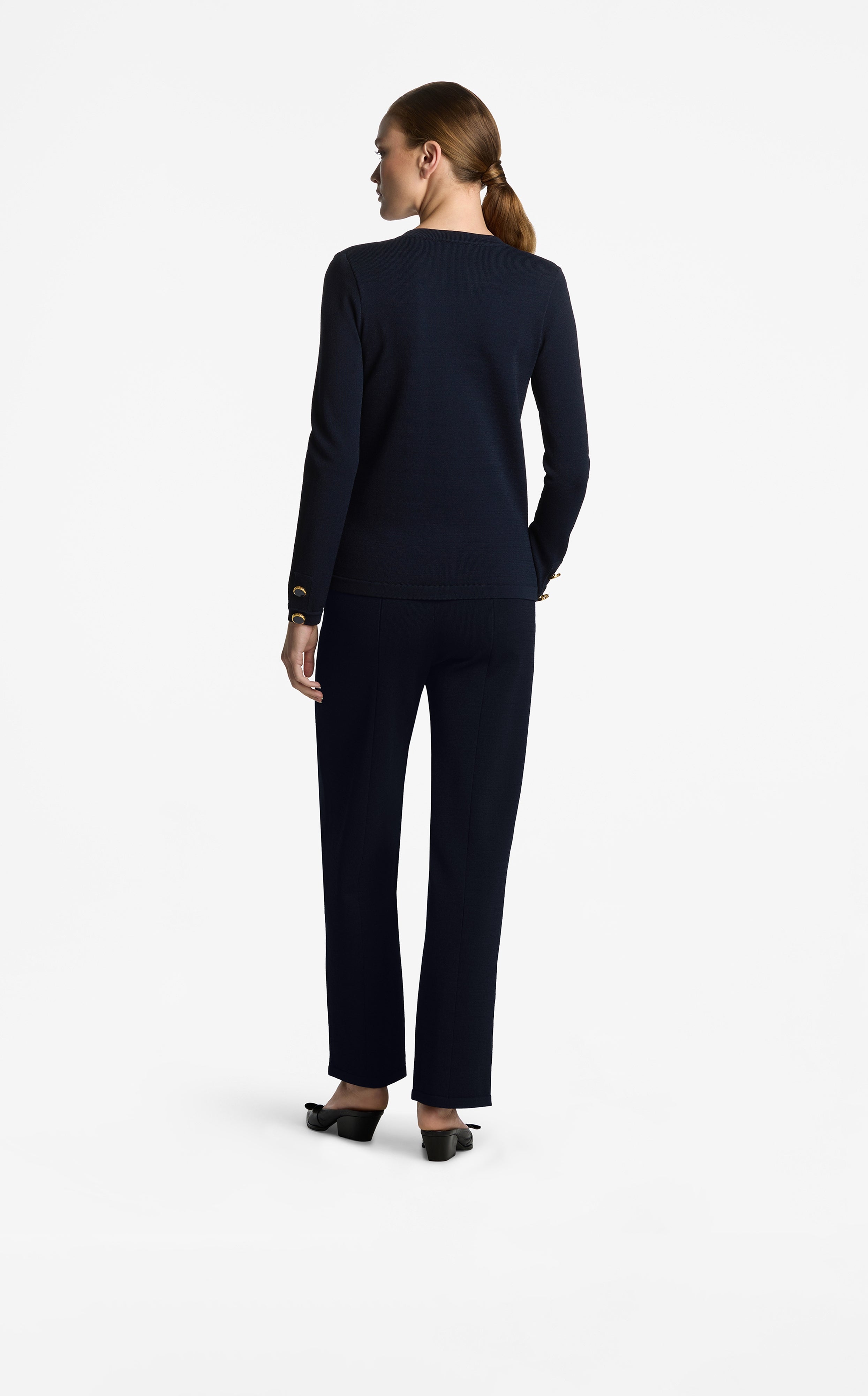 Santiago Knit Button Jacket – St. John Knits