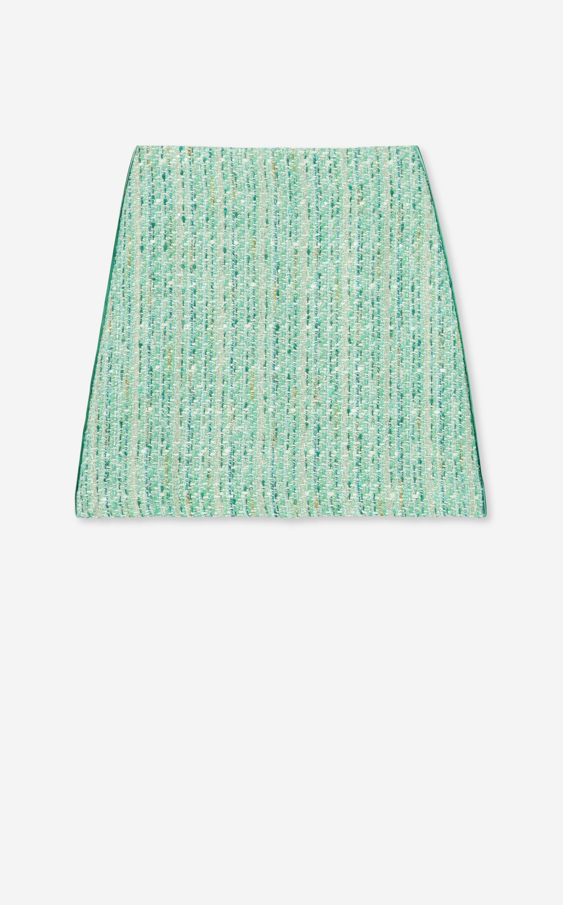 Lurex Tweed Short Skirt