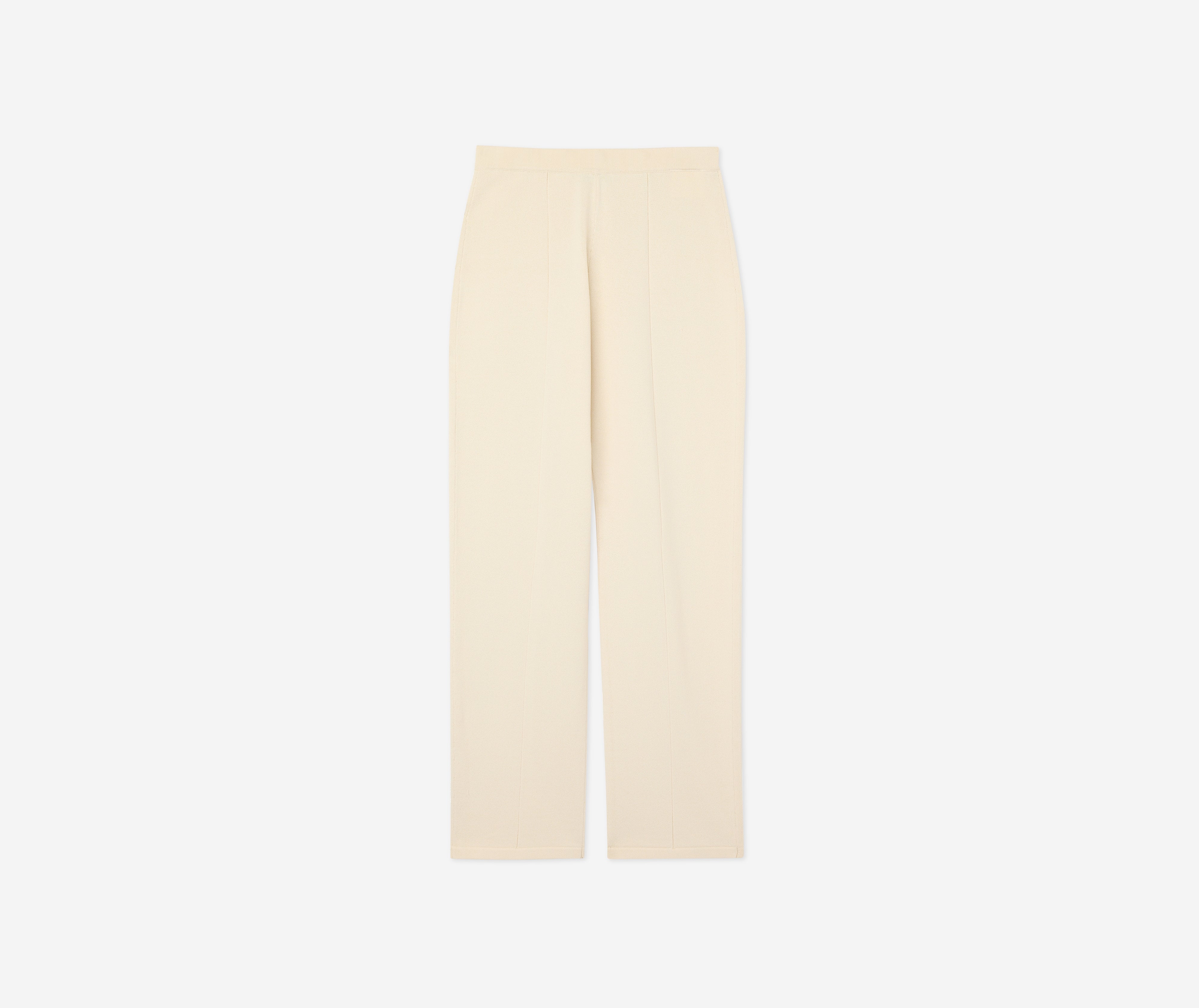 THETOE CHÂTELET KNIT PANTS ivory Santiago Knit Pant – St. John Knits