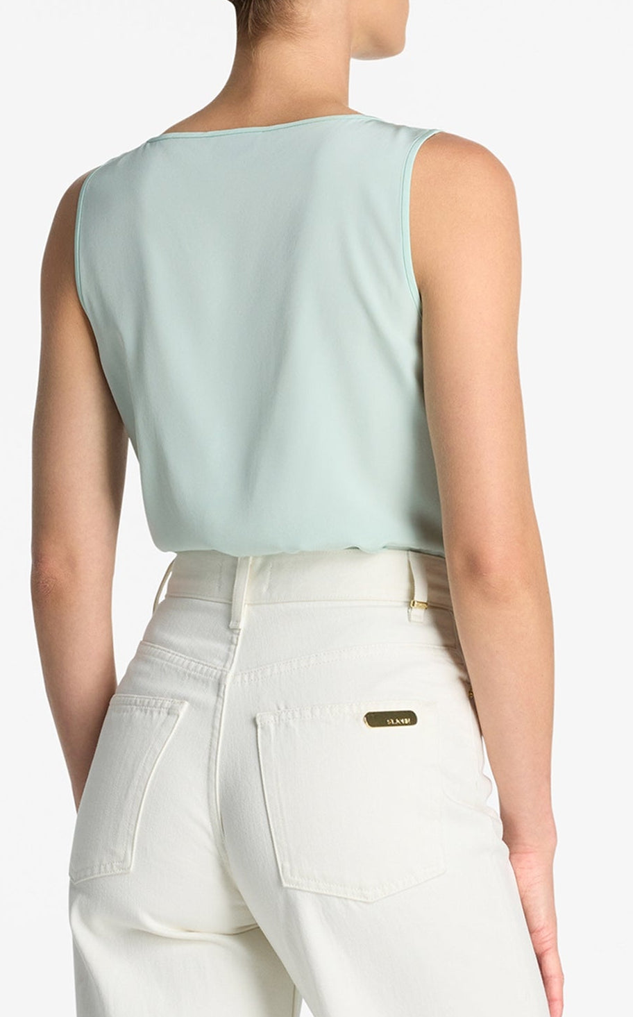 Silk Crepe De Chine Shell