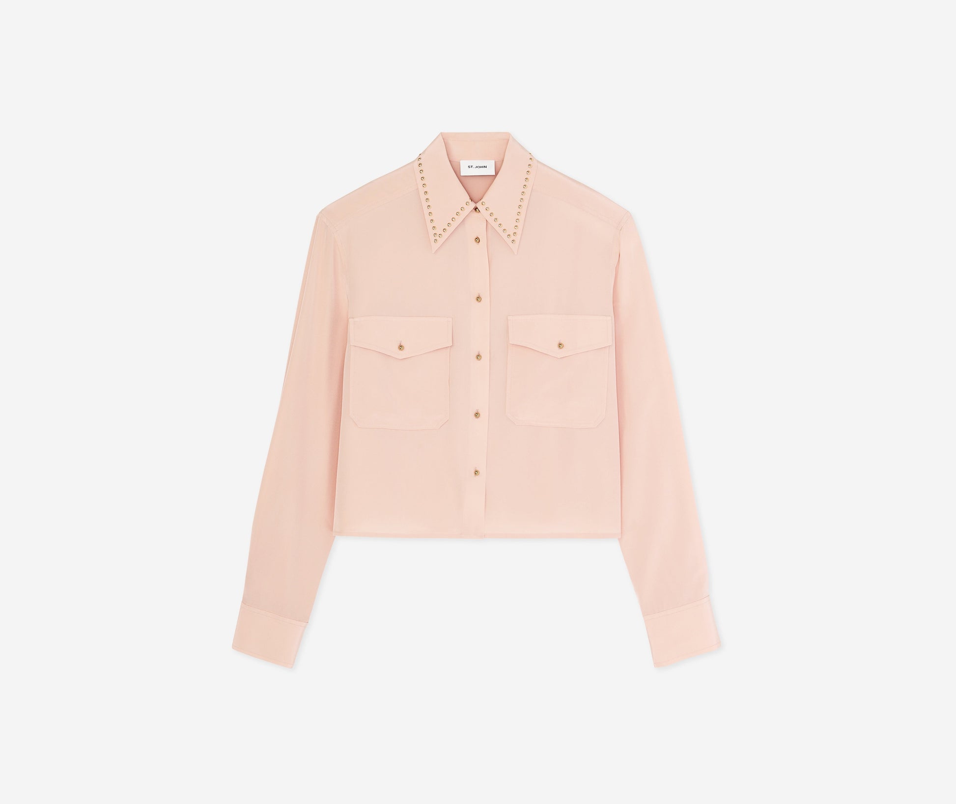 Silk Crepe De Chine Blouse