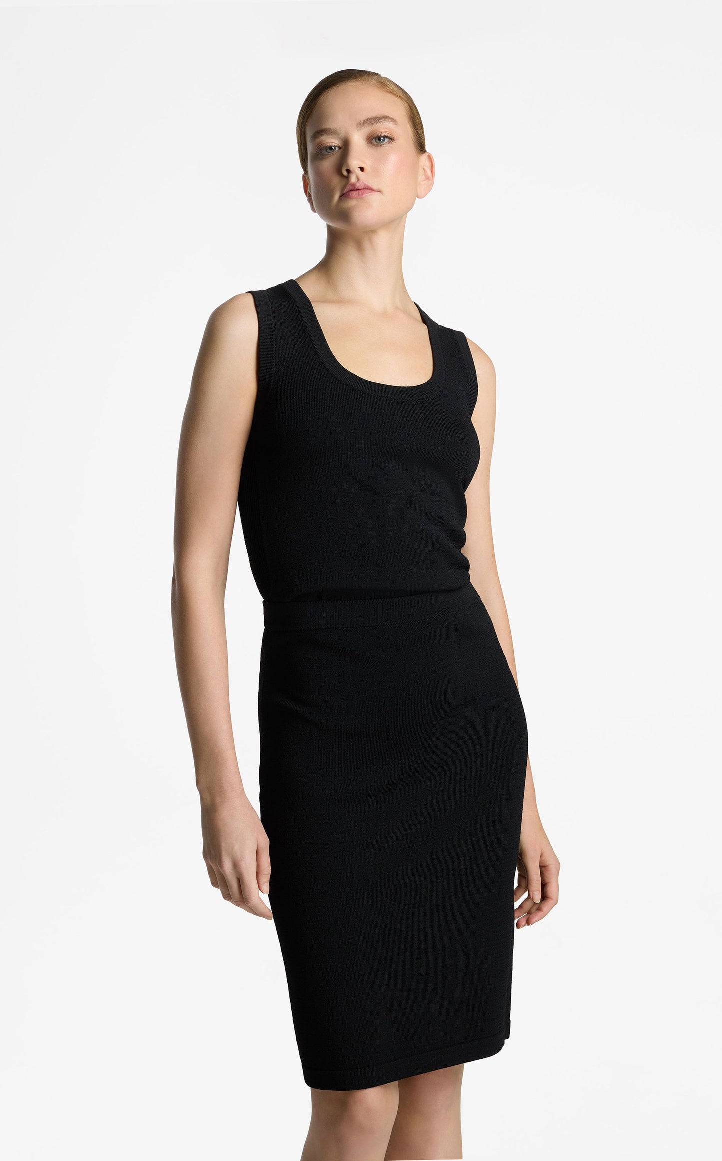 Santiago Knit Scoop Neck Shell