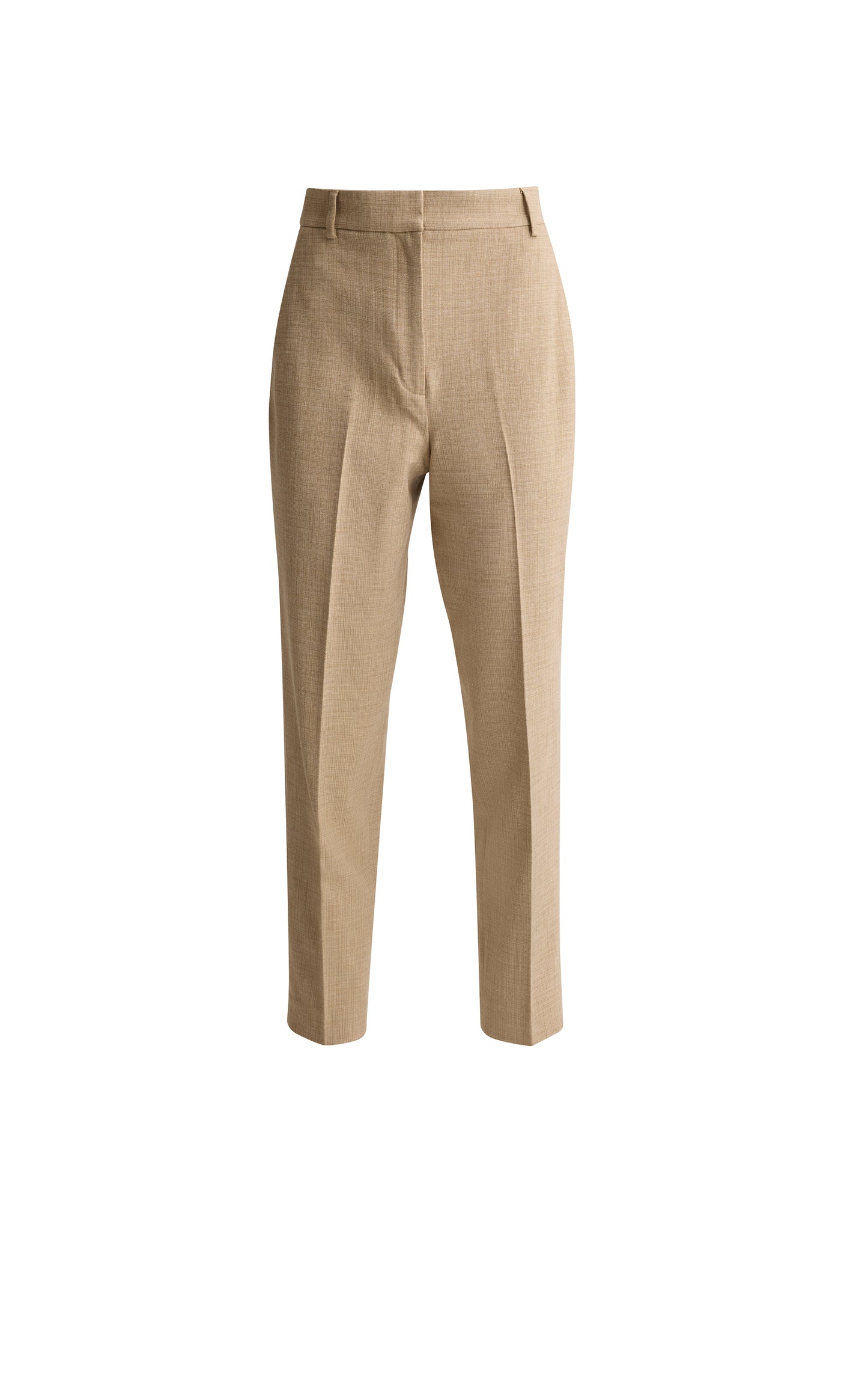 Elise Pant in Stretch Plaid Suiting