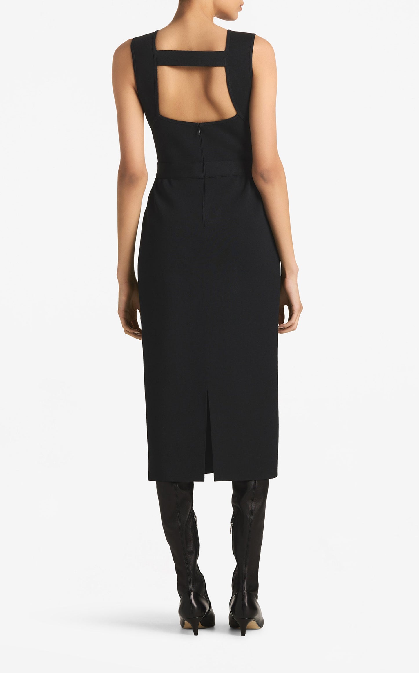 Strappy V-Neck Dress