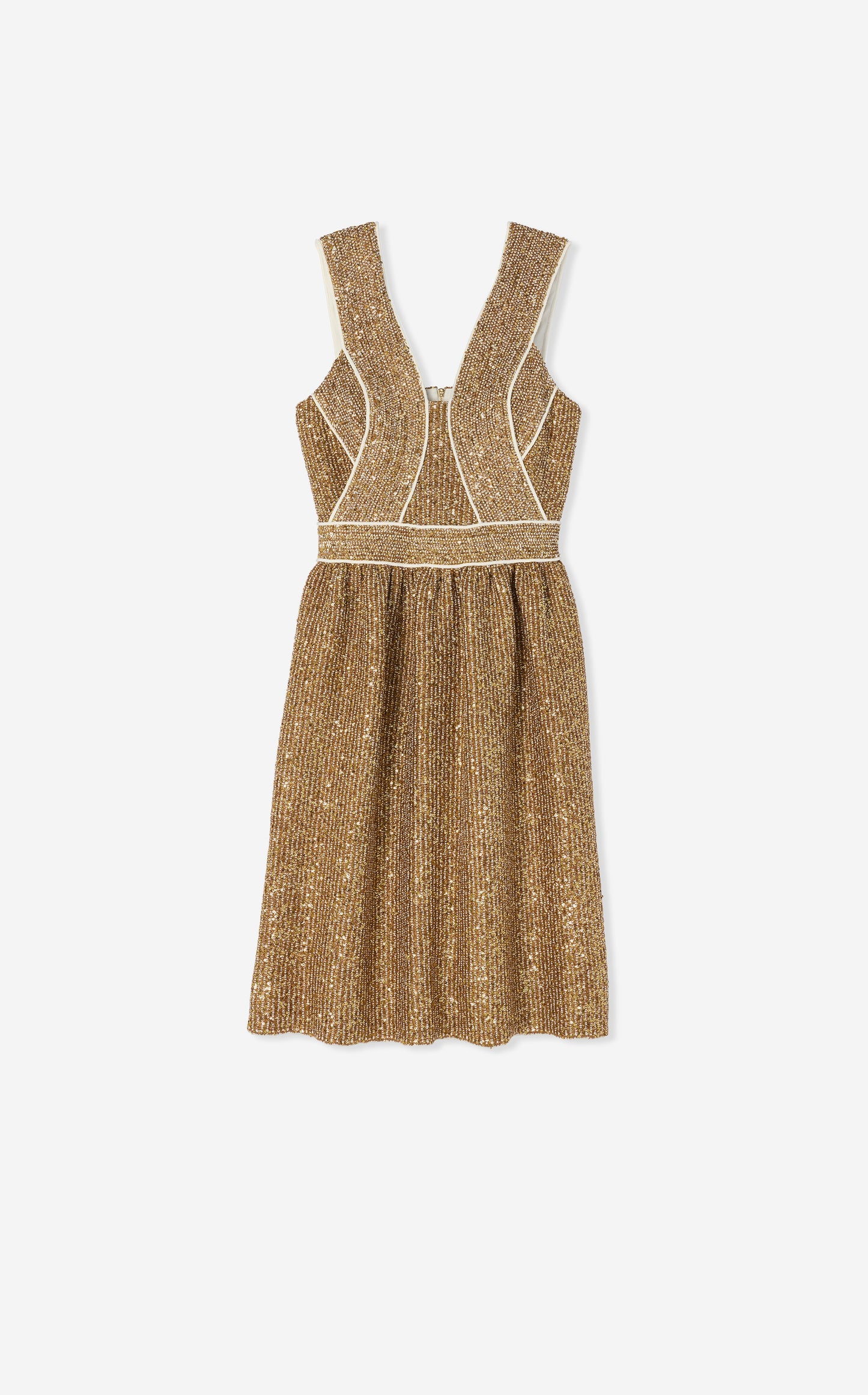 Stretch Sequin Knit Dress