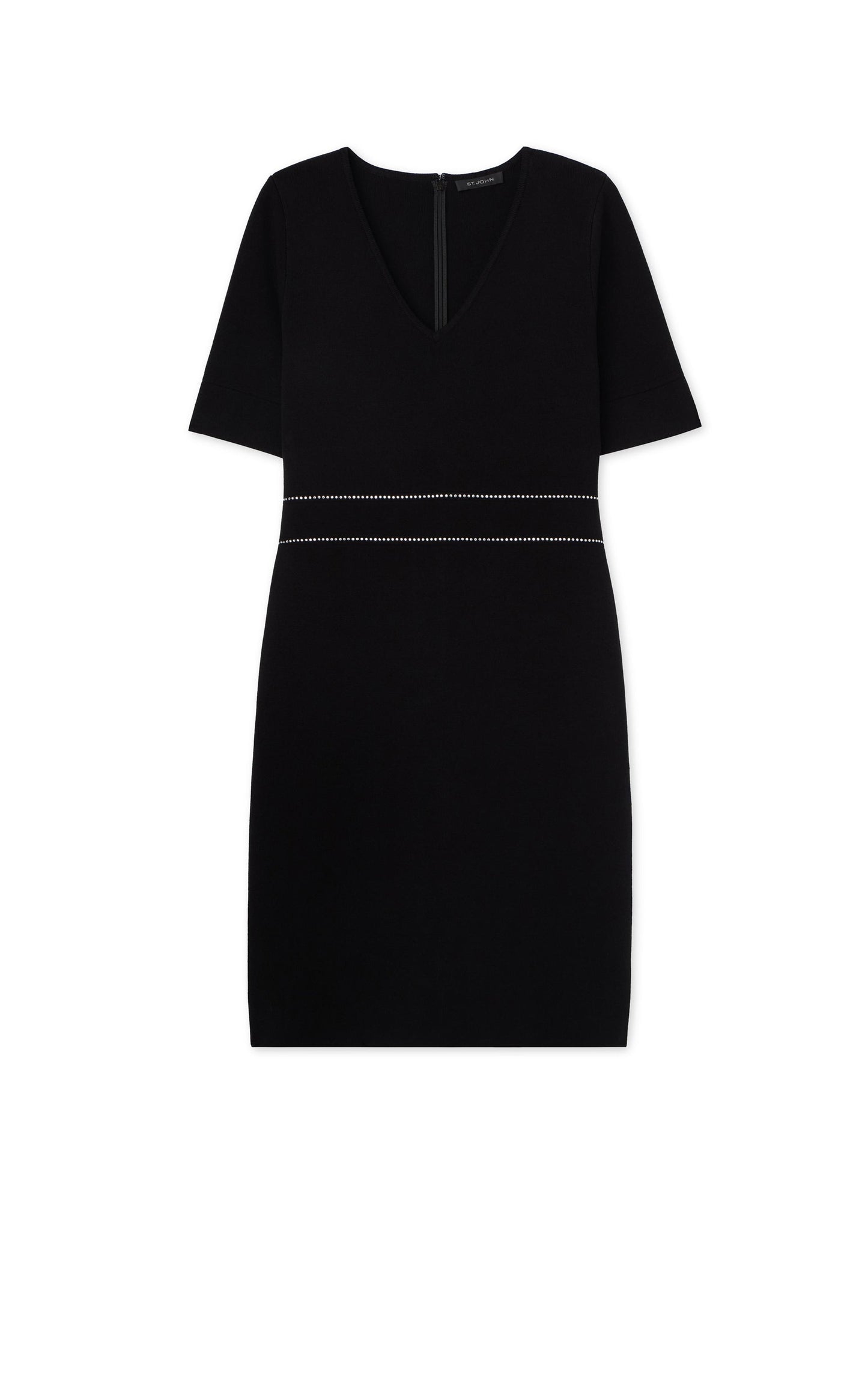 Stretch V-Neck Dress