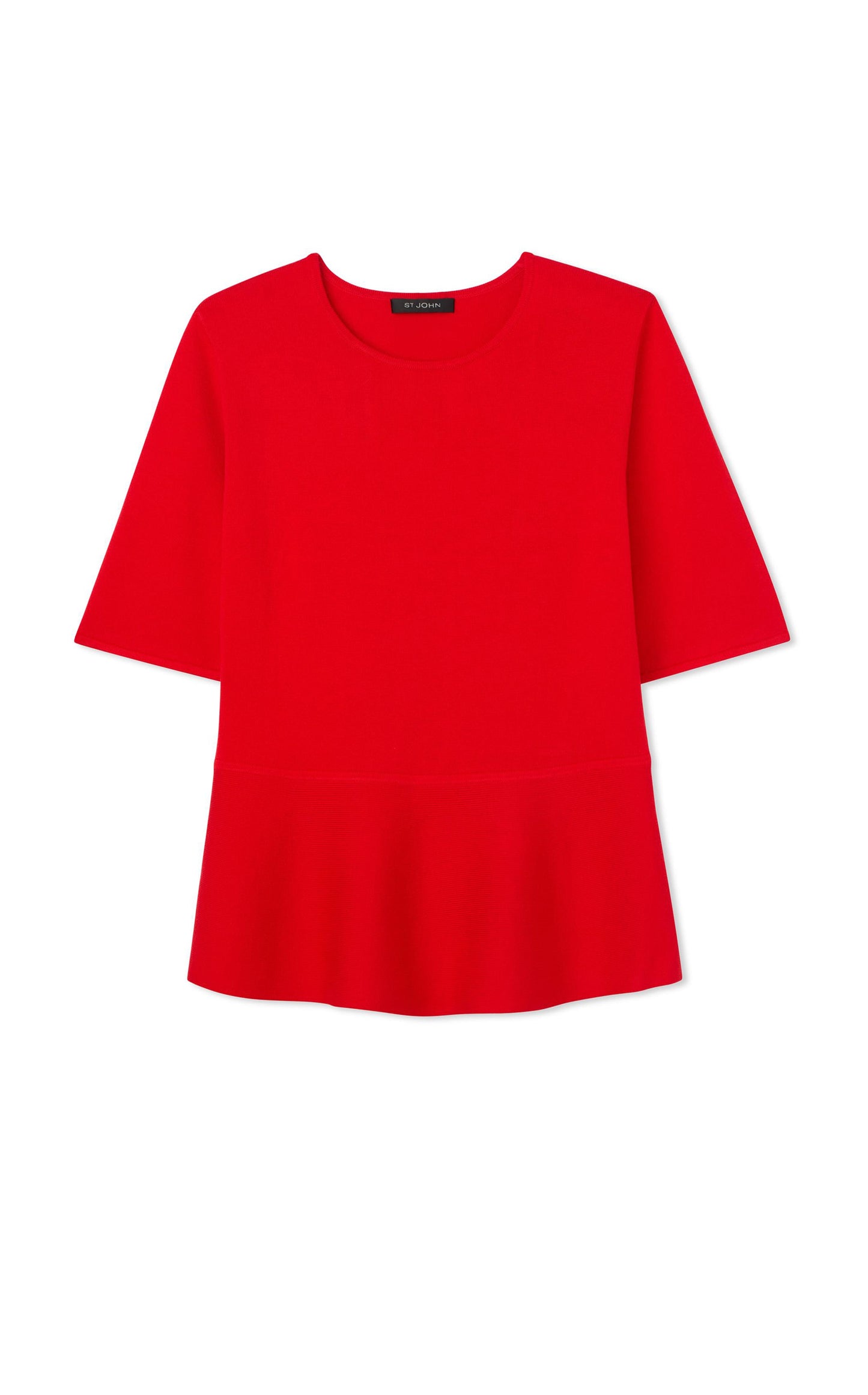 Peplum Knit Top
