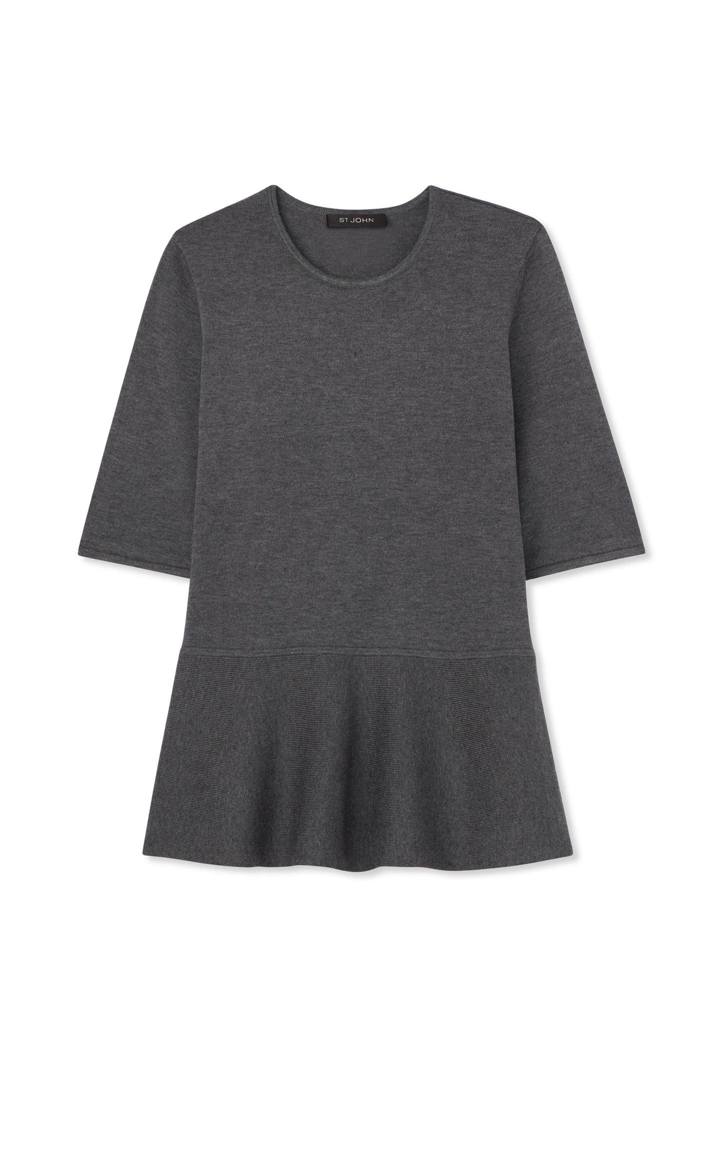 Peplum Knit Top