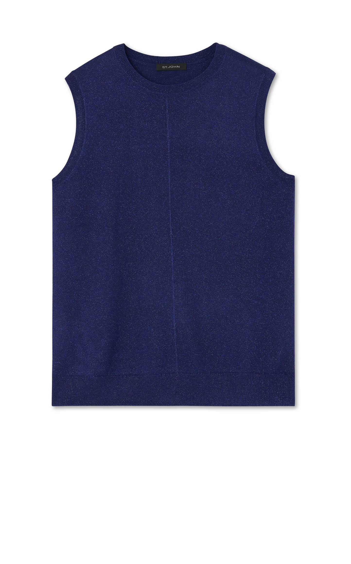 Fine Gauge Lurex Knit Shell