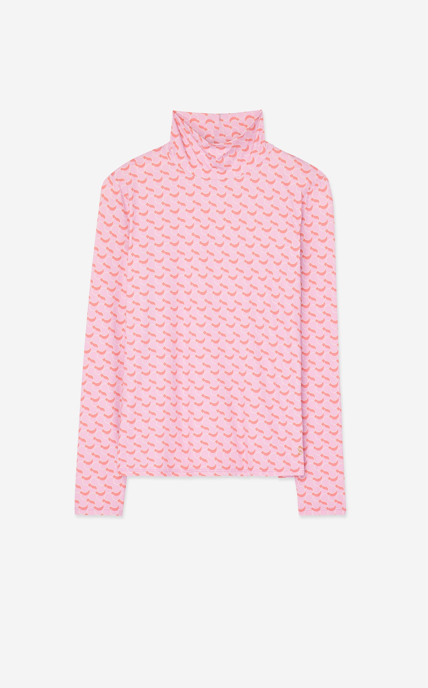 Geo Print Nuda Turtleneck