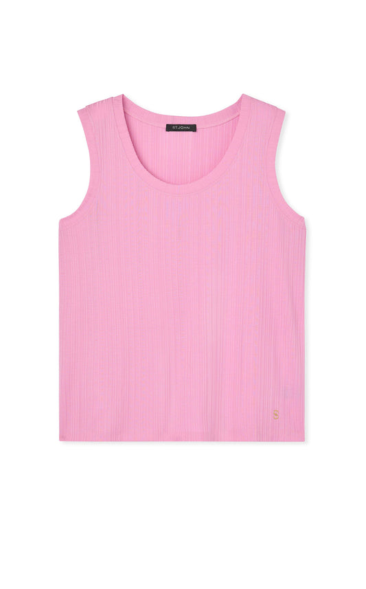 Rib Jersey Knit Tank