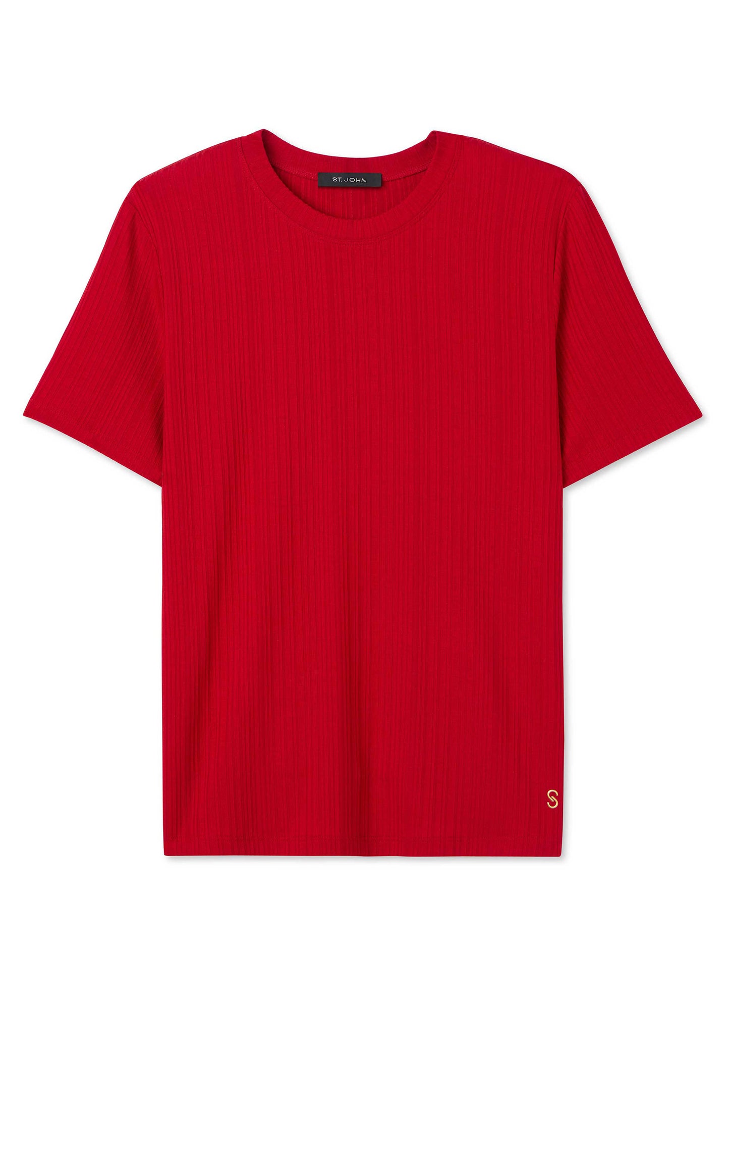 Sleek Rib Jersey Knit Top